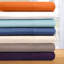 Ensemble de housse de couette en flanelle de coton 3 pièces Gizem-608006400-629840736