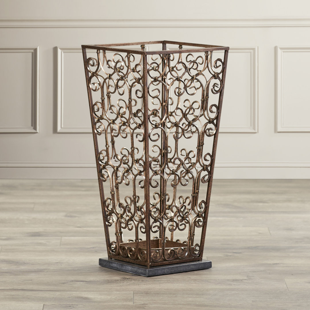 Metal Freestanding Umbrella Stand Astoria Grand