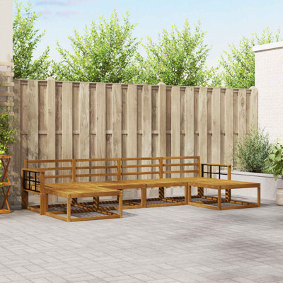 329cm Wide Patio Sectional Set