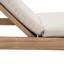 Chaise longue avec coussin Mallacia