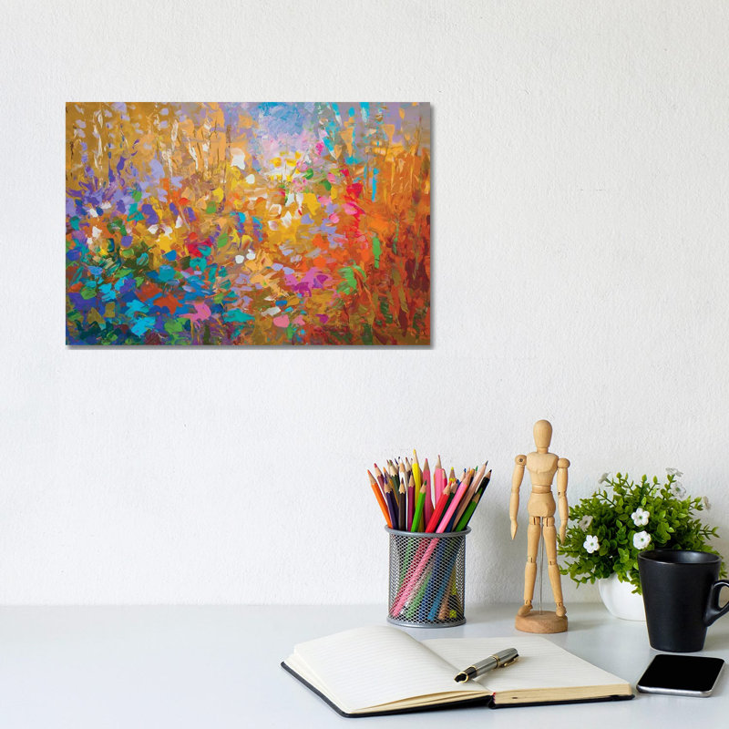 Energy and Vibrancy 1 Piece Wrapped Canvas Wall Art, 20.32 cm H x 30.48 cm W