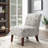 Cashawn Upholstered Slipper Chair with Wood Legs