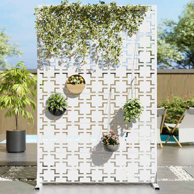 Panneau d'intimité en métal