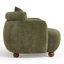 Fauteuil d'appoint en chenille Serenelle Comfy Cloud