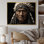 " Native Art Wisdom Of Ancestors Portrait "