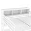 Queen Loft Bed With Desk And Wardrobe, Metal, White, Heavy Duty, Space Saving, Easy To Assemble Size Metal Solid Build, Put Together-2101646899