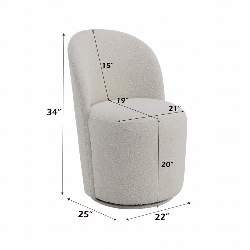 Ensemble de 2 chaises d'appoint Boucle