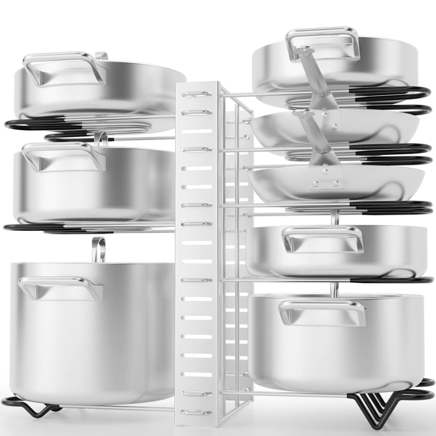 Prep & Savour Adjustable Cabinet Pot Rack | Wayfair