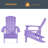 Bernhardine HIPS Adirondack Chair Weather Resistant-226275936
