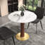 33.46 " Round Conference Table and 2 Chairs