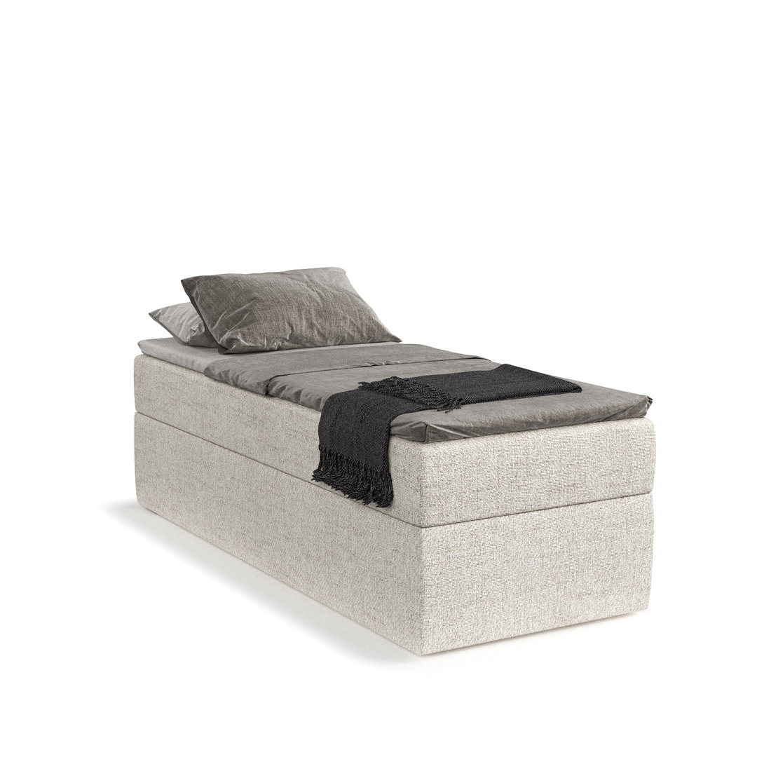 Boxspringbett ASTER mit Bonellmatratze und Topper