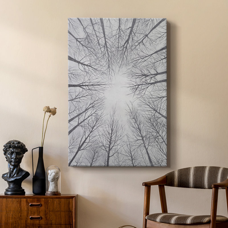 Toile à feuilles caduques II - Gallery Cavas, H 27 po x l 18 po