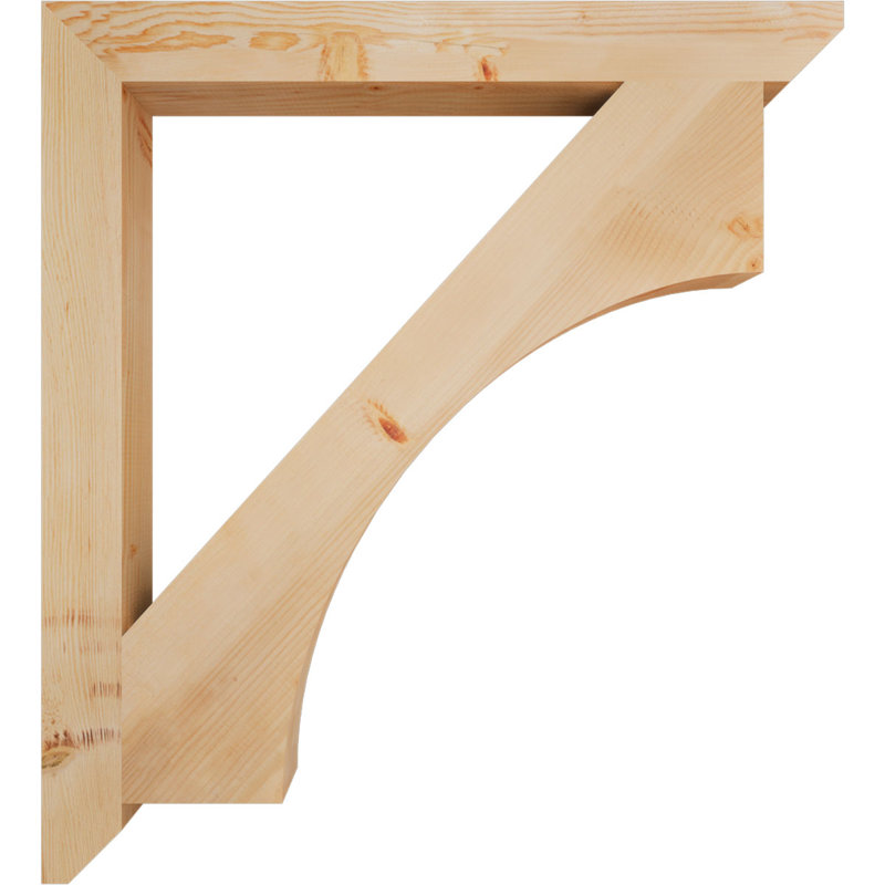 Support en bois Westlake, Sapin de Douglas, H 44 po x l 3,5 po x P 40 po