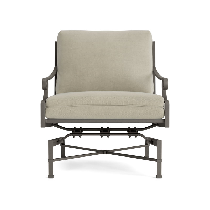 Venetian Outdoor Lounge Chair, Mica, Fusion Charcoal