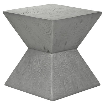 Table d'appoint, H 25 po, intérieur ou extérieur, table d'appoint, table de bout, table de chevet, chambre à coucher, salon