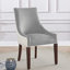 Chaise rembourrée Jackson - Fumée