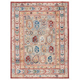 Samarkand 103 Area Rug In Beige / Red