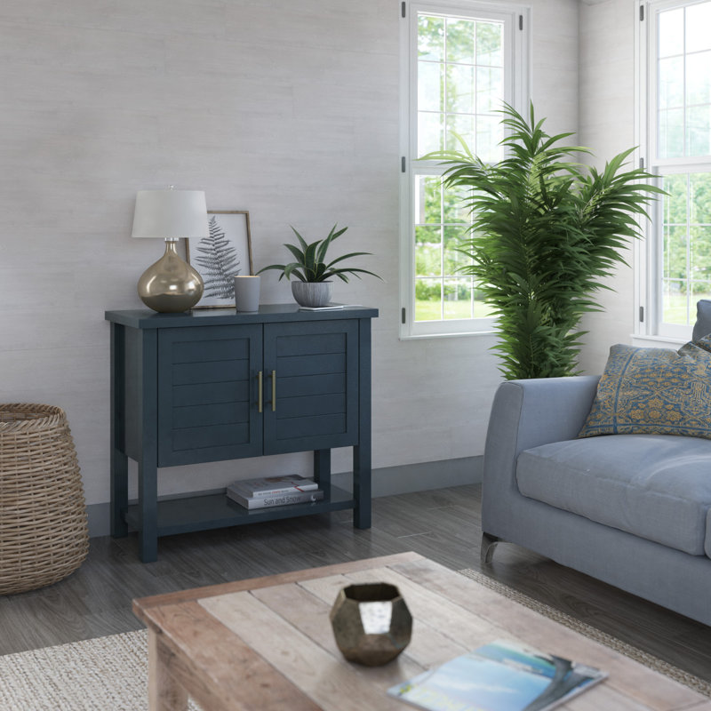 Bria Accent Cabinet, Fontana Blue