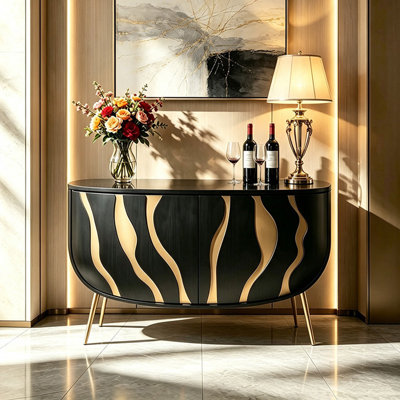 Buffet minimaliste et haut de gamme de style italien
