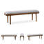 Delando Lyncott 59" Upholstered Dining Bench