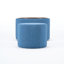 Repose-pieds rond en lin bleu avec rangement caché et plateau en bois, 2 pour la chambre à coucher, 41 à usage multifonctionnel, espace confortable, bureau à haute structure en mousse, pratique