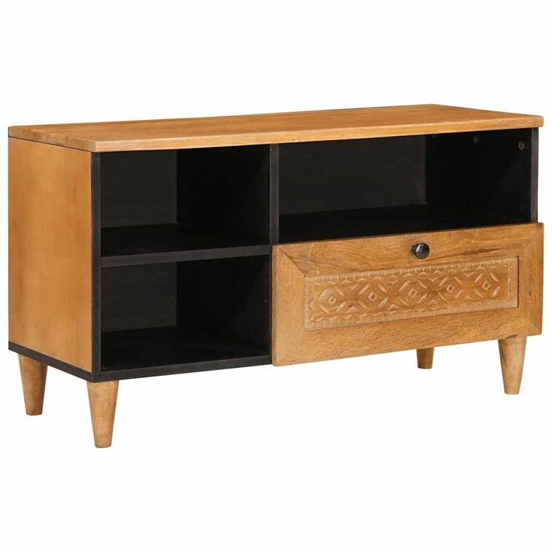 Unfinished TV Stand, Light Brown