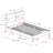 Upholstered Platform Bed-863632191-863632189