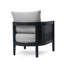 Chaise de patio avec coussins Treadway-582468348-582468344