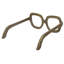 Decorative Object Metal Aluminum Eyewear-shaped Sculpture With Textured Artisan Design - Modern Stylish Accent Decor-970486849