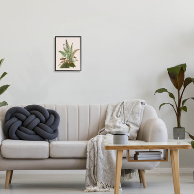 " Forest Botanical Mushroom Sprouts " by House Of Rose