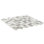 Eterna 15"X12" Glass Mosaic Wall and Floor Tile