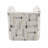 Beige Pattern Fabric Upholstered Chair W/Swivel Function