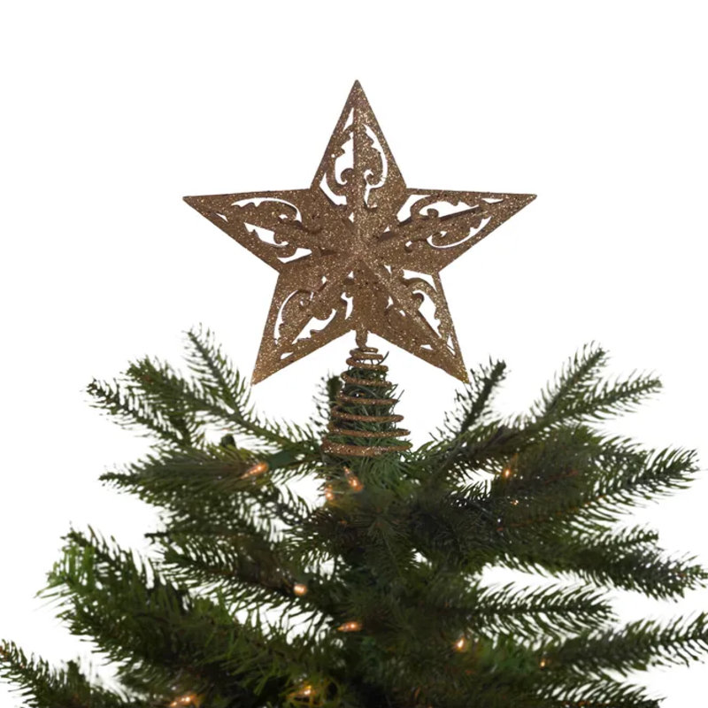 3'' Metal Lighted Tree Topper