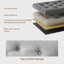 Polyester Upholstered Storage Bench-609344200