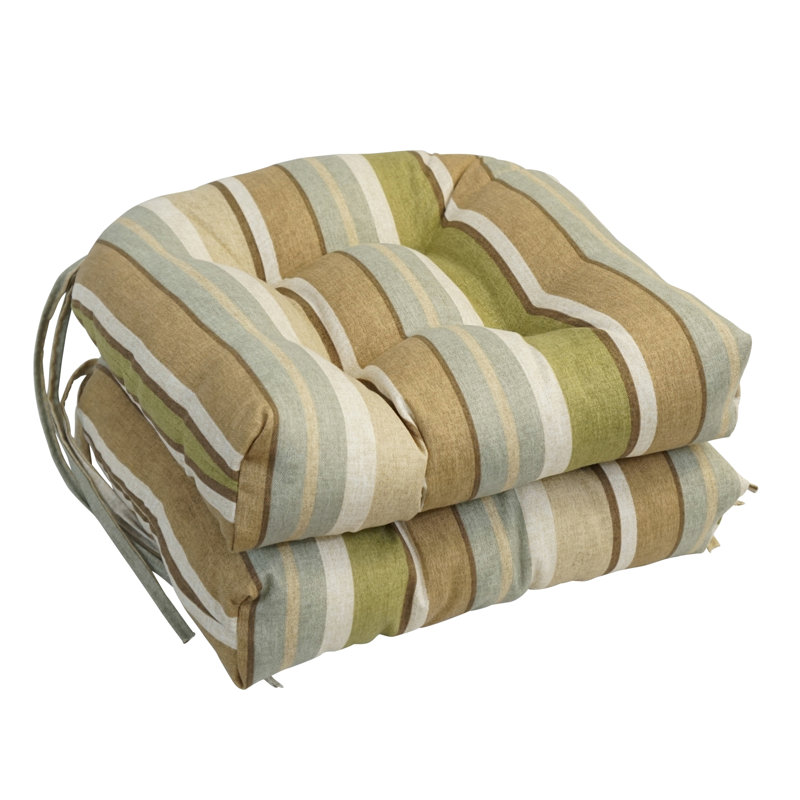 Coussin de siège d'extérieur 2 pièces Ebern Designs