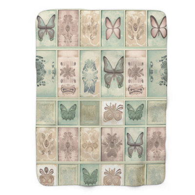 Patchwork Breeze - 1 Piece Premium Blanket