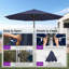 Parasol de table semi-automatique pour l'extérieur-495157227