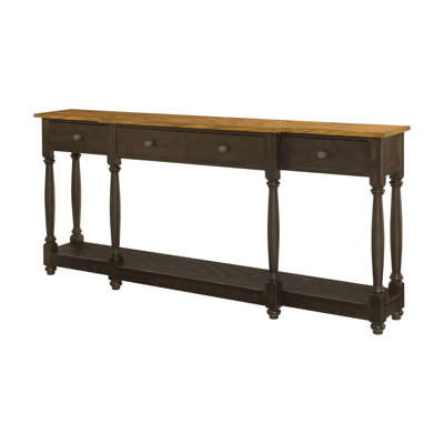 Coffey 70 " W Solid Wood Top Console Table