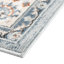 Tapis bleu turquoise à motif floral Arends-1484070243