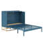Lit escamotable avec pieds en fer, design moderne-140579861