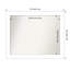 Miroir mural de salle de bain Wedge-371450208