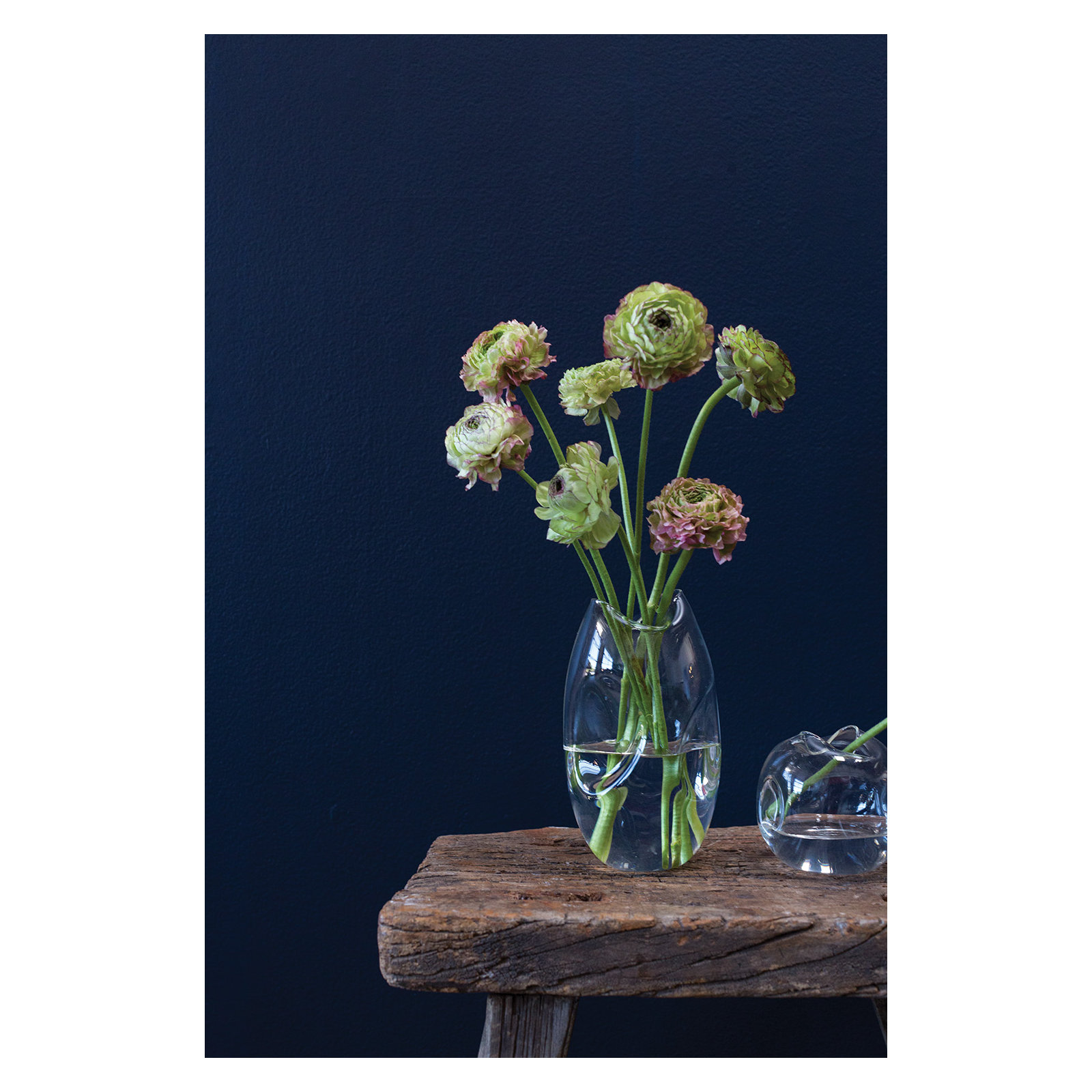 6.75'' Handmade Glass Table Vase