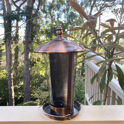 Espere Metal Hanging Tube Bird Feeder