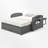 Rober Wicker Rattan Double Chaise Lounge, 2-Person Reclining Daybed with Adjustable Back and Cushions, Free Furniture Protection Cover-207663193
