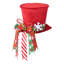 Santa Hat Christmas Tree Topper
