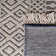 Aldeline Southwestren Handmade Flatweave Wool Ivory/Navy Area Rug