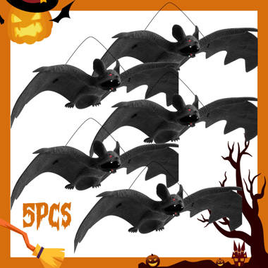 scary cartoon halloween bats