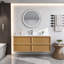 Wall Mounted Single Double Single Vanity Bathroom Vanity With Acrylic Top