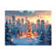 Art mural sur toile tendue - «Winter Wonderland» par Imagine It Images pour décor de salon, de chambre à coucher ou de bureau - 35 x 47
