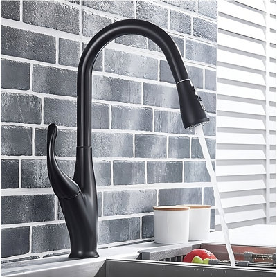 Robinet de cuisine Lisse-Black Tulip